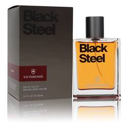 Victorinox Black Steel Eau De Toilette Spray (Tester) By Victorinox